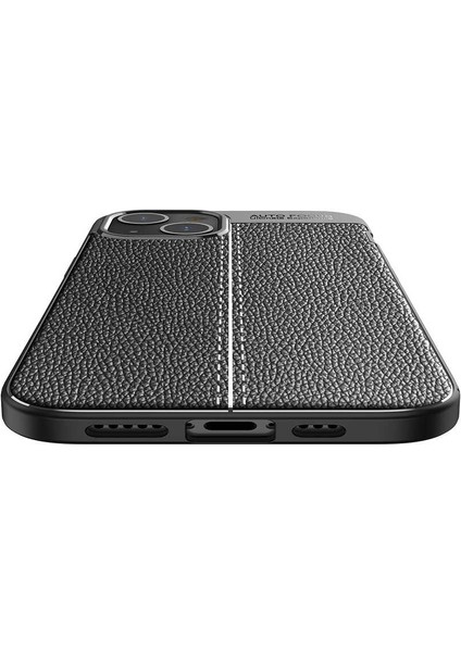 Apple iPhone 14 Plus Kılıf Rntc Niss Silikon Kapak-Siyah