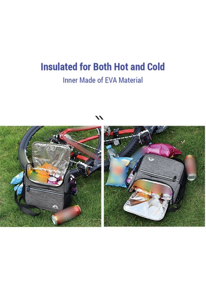 Bisiklet Sapa Çantası 3.5l Isı Yalıtımlı, Yemekleri Sıcak Veya Soğuk Tutar (Yurt Dışından) modelleri