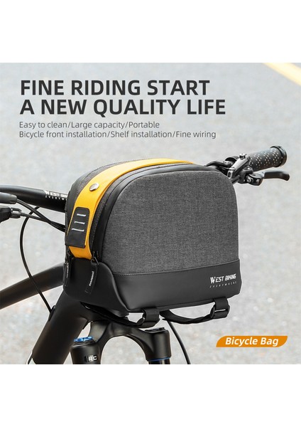 Pratik Bisiklet Çantası Büyük Kapasiteli Düşmeyen (Yurt Dışından) fiyatları