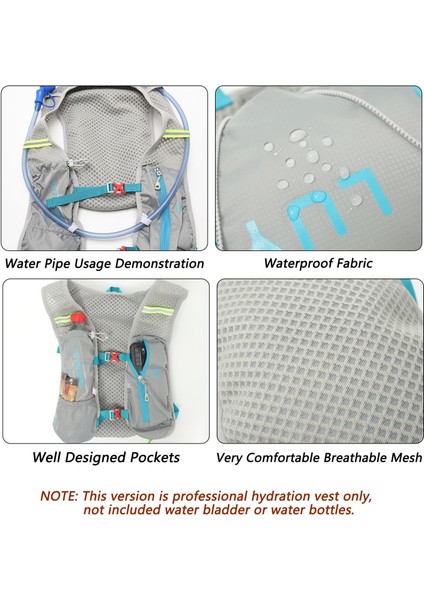 Erkek ve Kadınlar Için Koşu Hidrasyon Ceket Çantası (Yurt Dışından) modelleri