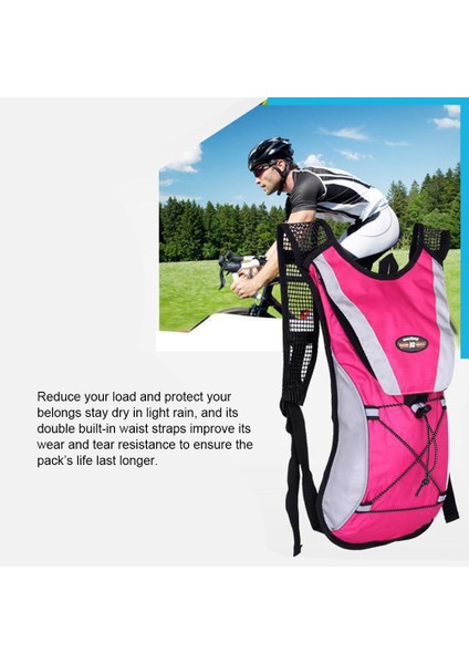 2l Su Torbası ile Hidrasyon Sırt Çantası Koşu Yürüyüş (Yurt Dışından) indirimleri