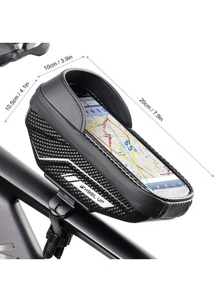 Bisiklet Cep Telefonu Asma Çantası Su Geçirmez Dokunmatik Ekranlı (Yurt Dışından) fiyatları