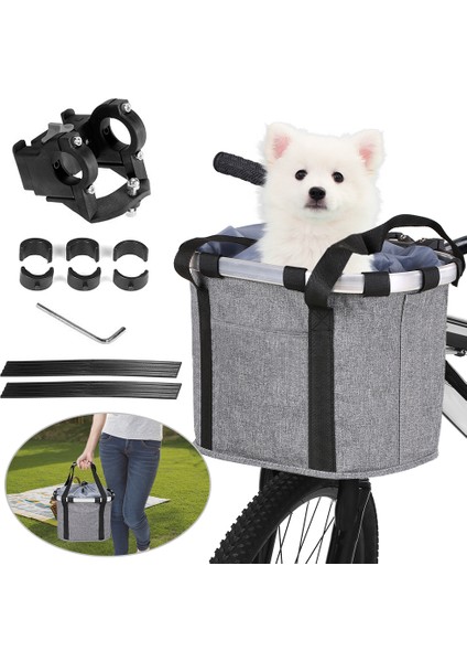 Doorslay Bisiklet Çıkarılabilir Sepeti Evcil Hayvan Taşıyıcısı (Yurt Dışından) modelleri
