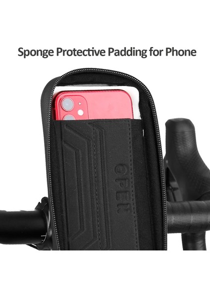 Dokunmatik Ekranlı Suya Dalı Bisiklet Çerçeve Çantası (Yurt Dışından) fırsatları