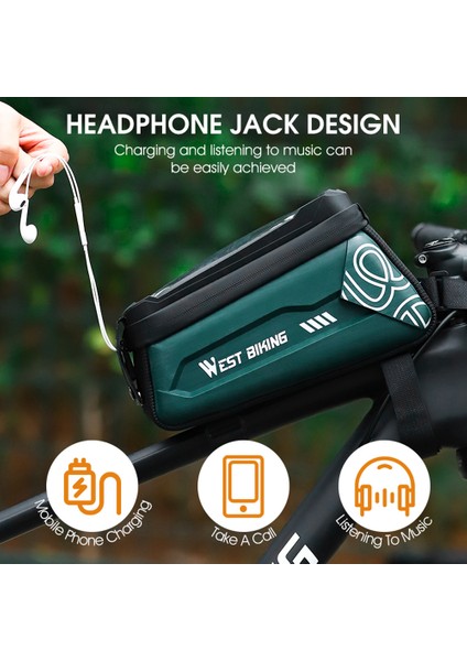 2.5l Su Geçirmez Dokunmatik Bisiklet Çantası (Yurt Dışından) fiyatları