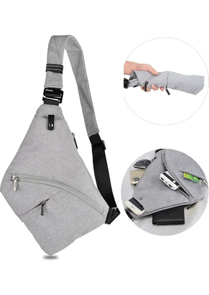 Erkek Sırt Çantası Hırsızlığa Karşı Göğüs Cepi (Yurt Dışından) modelleri