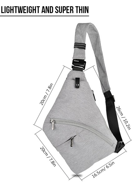 Erkek Sırt Çantası Hırsızlığa Karşı Göğüs Cepi (Yurt Dışından) fırsatları