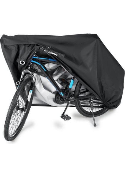 Bisiklet ve Motosiklet Kapsülleri 190T Siyah Gümüş Kaplama (Yurt Dışından)