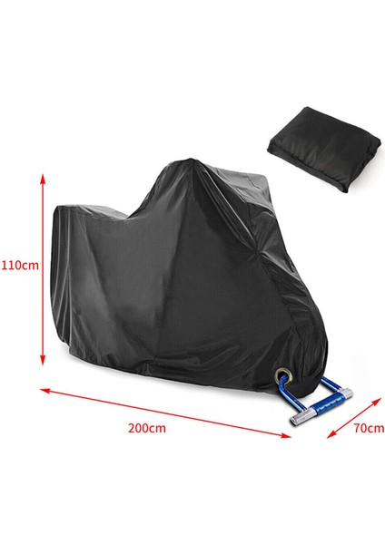 Bisiklet ve Motosiklet Kapsülleri 190T Siyah Gümüş Kaplama (Yurt Dışından) indirimleri