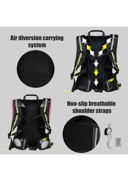 16L Bisiklet Sırt Çantası Hafif Seyahat (Yurt Dışından) modelleri