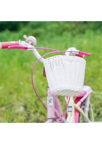 Çocuk Bisikleti Ön Sepeti Pp Rattan Örgüli Ayarlanabilir Kemerli (Yurt Dışından) fırsatları