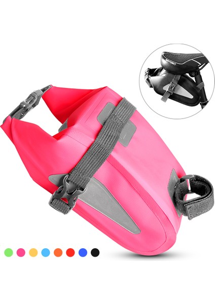 Su Geçirmez Yansıtıcı Bisiklet Arka Sırt Çantası (Yurt Dışından)