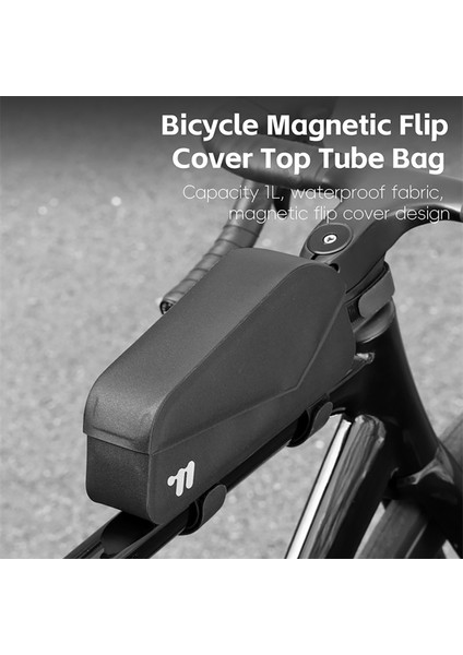 Bisiklet Çerçevesi Çantası Üst Tüp Su Geçirmez Manyetik Kapağı (Yurt Dışından) fırsatları