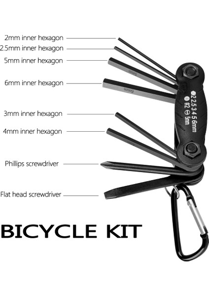 Bisiklet Yansıtıcı Çanta Tamir Aleti Çok Fonksiyonlu (Yurt Dışından) indirimleri