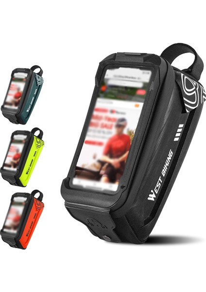 2,5 L Su Geçirmez Dokunmatik Bisiklet Çantası (Yurt Dışından) indirimleri