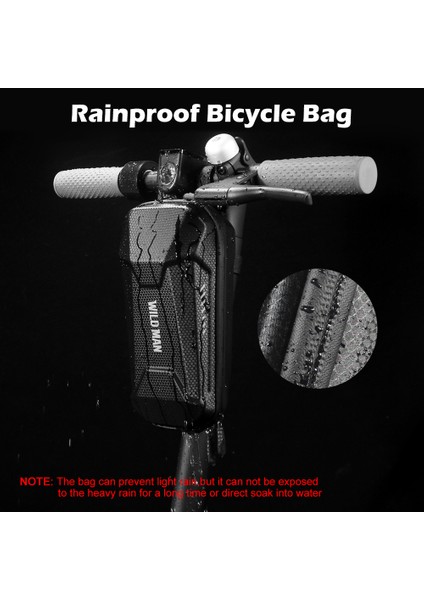 Elektrikli Bisiklet Depolama Çantası Ön Asılı Eva Çantası (Yurt Dışından) modelleri