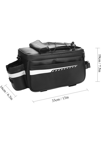 Su Geçirmez Isı Yalıtımlı Bisiklet Arka Raftı Çantası (Yurt Dışından) fırsatları