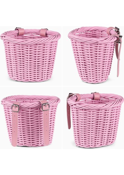 3 - 13 Yaşlar Arası Kız Çocukları Için Saplı Şeritli Cephe Bisiklet Sepeti (Yurt Dışından) fiyatları