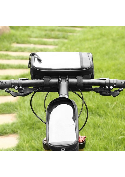 Dokunmatik Telefon Kılıflı Bisiklet Çerçeve Çantası (Yurt Dışından) indirimleri