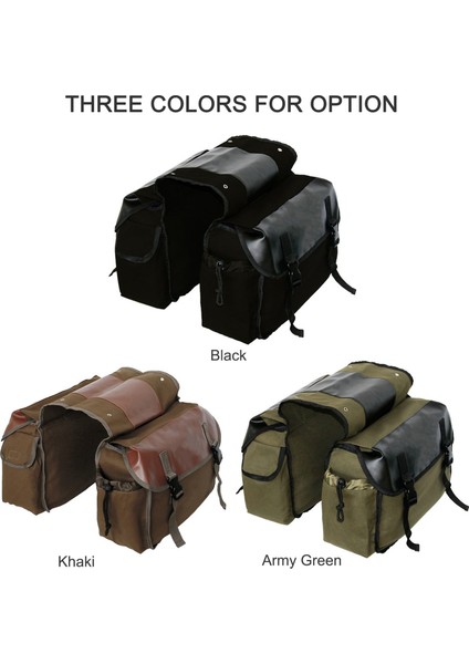 Motosiklet Büyük Kapasiteli Su Geçirmez Sadel Kovaları (Yurt Dışından) modelleri