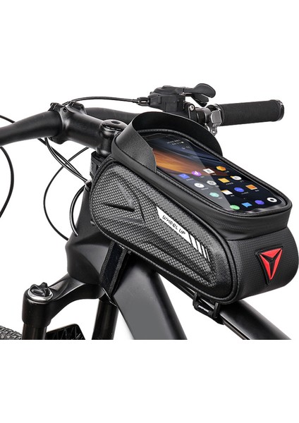 Sisli Dizgi ile Su Geçirmez Bisiklet Üst Tüp Çantası (Yurt Dışından) modelleri