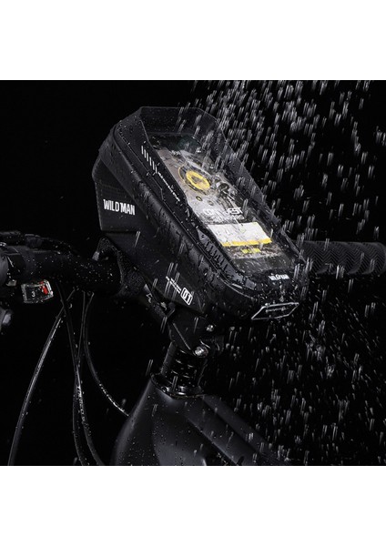 Dokunmatik Ekranlı Suya Dalı Büyük Kapasiteli Bisiklet Sapa Çantası (Yurt Dışından) fiyatları