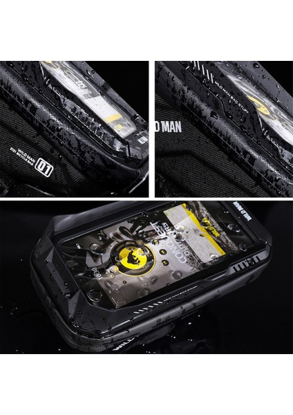 Dokunmatik Ekranlı Suya Dalı Büyük Kapasiteli Bisiklet Sapa Çantası (Yurt Dışından) modelleri