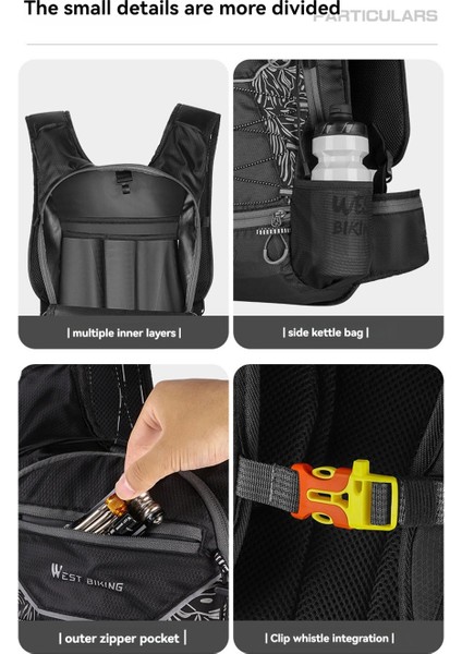 Çok Fonksiyonlu Büyük Kapasiteli Bisiklet Sırt Çantası (Yurt Dışından) fırsatları