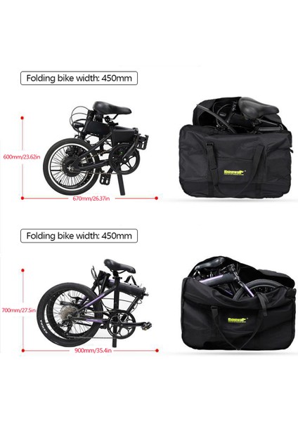 Elektrikli Katlanabilir Bisiklet Çantası Taşınabilir Hafif (Yurt Dışından) fırsatları