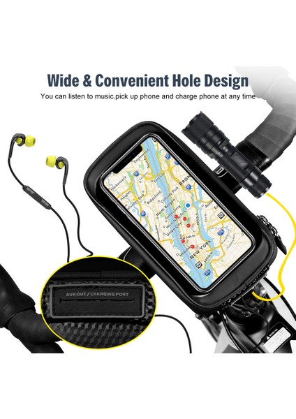Bisiklet Telefon Çantaları Dokunmatik Ekran Su Geçirmez (Yurt Dışından) indirimleri