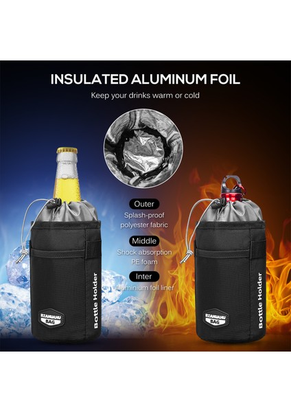 Bisiklet Su Şişesi Tutucu Isı Yalıtımlı Depolama Çantası (Yurt Dışından) fırsatları