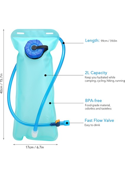 Katlanabilir Bisiklet Sırt Çantası Hafif Hidrasyon Paketi (Yurt Dışından) fiyatları