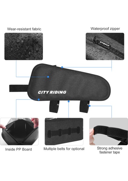 Bisiklet Üçgen Su Geçirmez Bisiklet Borusu Çantası (Yurt Dışından) fırsatları