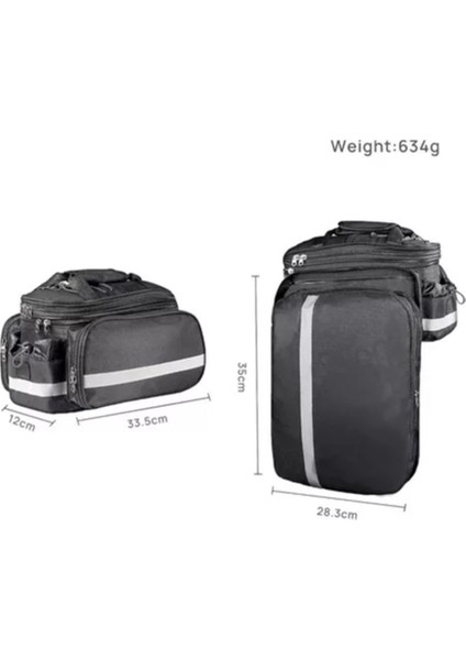 Dağ Bisikleti Yük Çantası Yağmurluklu (Yurt Dışından) fırsatları