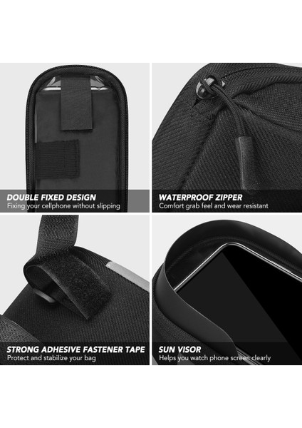 Dokunmatik Suya Dalı Bisiklet Cep Telefonu Çantası (Yurt Dışından) fiyatları