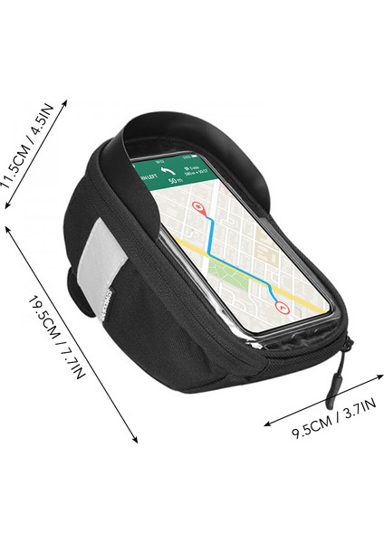 Dokunmatik Suya Dalı Bisiklet Cep Telefonu Çantası (Yurt Dışından) indirimleri