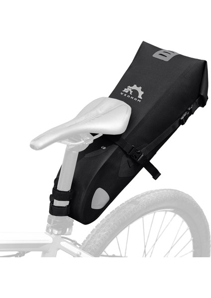 10L Su Geçirmez Bisiklet Saddle Çantası (Yurt Dışından)
