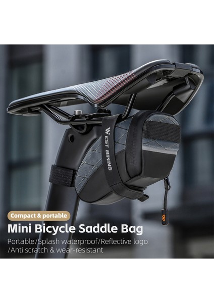 Su Geçirmez Bisiklet Sadel Tüp Çantası Hızlı Çözülebilen Bisiklet Aksesuarı (Yurt Dışından) indirimleri