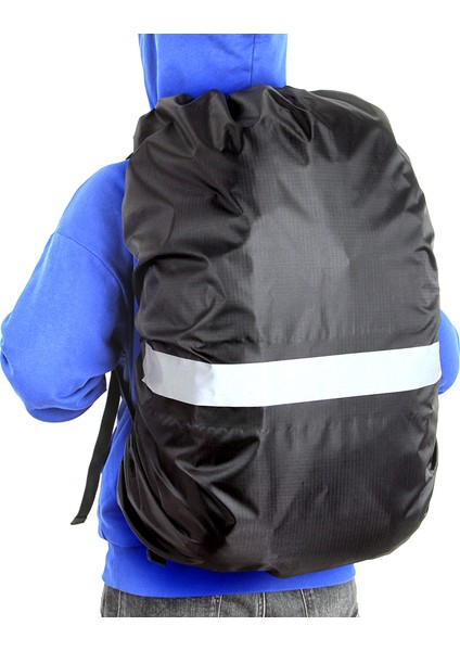 Bisiklet Sürüşü Için Yansıtıcı Şeritli Su Geçirmez Sırt Çantası Kapağı (Yurt Dışından) modelleri