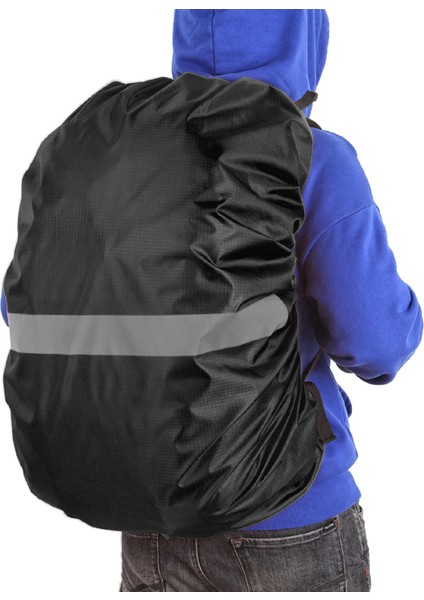 Bisiklet Sürüşü Için Yansıtıcı Şeritli Su Geçirmez Sırt Çantası Kapağı (Yurt Dışından) fırsatları