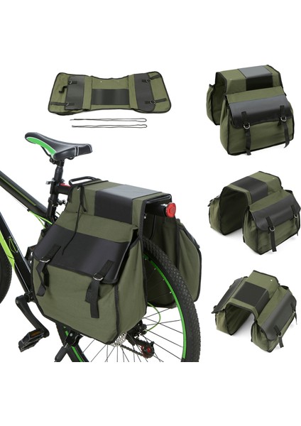 Bisiklet Arka Koltuk Çantası Çift Yan Çantası (Yurt Dışından) fırsatları
