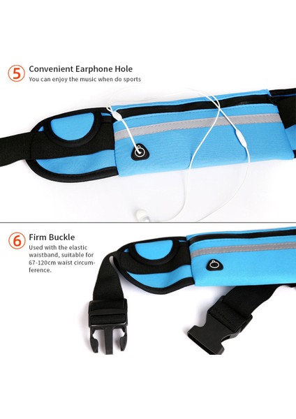 Spor Bel Çantası Çok Fonksiyonlu Suya Dalı (Yurt Dışından) modelleri