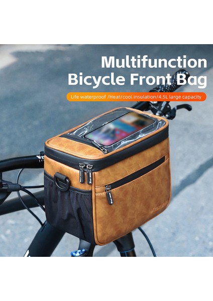 Çok Fonksiyonlu Bisiklet Sapa Çantası Su Geçirmez Isı Yalıtımlı (Yurt Dışından) modelleri