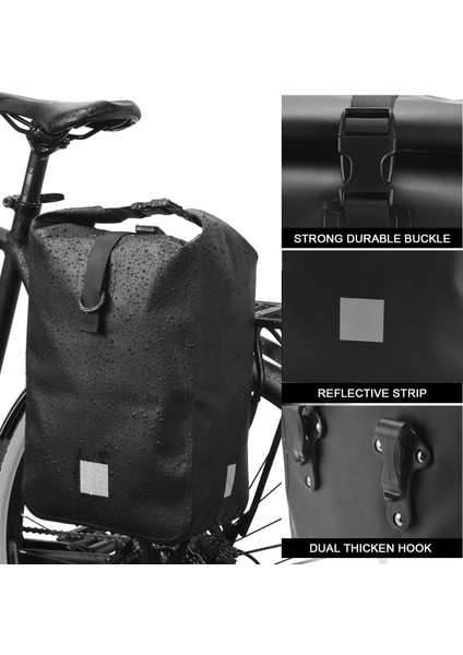 Çok Fonksiyonlu Bisiklet Arka Koltuk Cebi Büyük Kapasiteli Su Geçirmez (Yurt Dışından) fırsatları