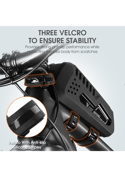 Suya Dalı Bisiklet Çerçeve Çantası Bisiklet Aksesuarı (Yurt Dışından) indirimleri