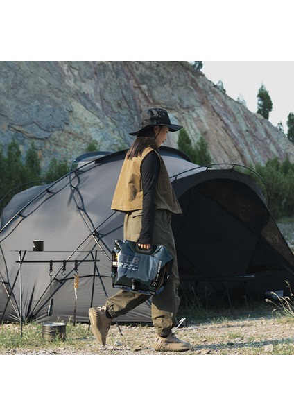Açık Hava Kampı Taşınabilir Su Depolama Torbası Gıda Derecesi Malzeme Büyük Kapasiteli (Yurt Dışından) fırsatları