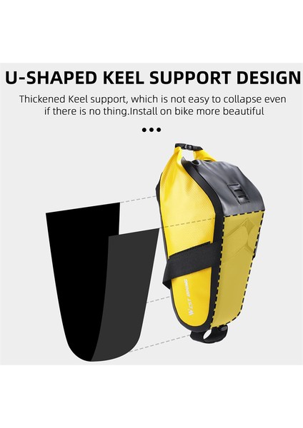 2023 Su Geçirmez Bisiklet Arka Çantası Depolama Aksesuarı (Yurt Dışından) fırsatları