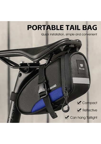 Bisiklet Saddle Tüp Çantası Suya Dalı Büyük Kapasiteli (Yurt Dışından) fırsatları