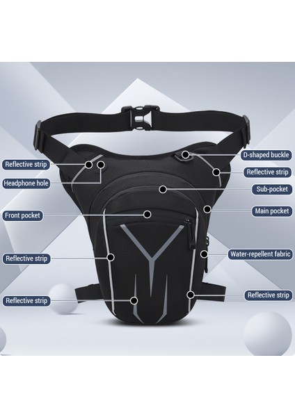 Erkek Motosiklet Sırt Çantaları Yağmura Dalı Yansıtıcı (Yurt Dışından) indirimleri
