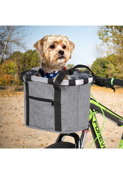 Doorslay Bisiklet Ile Kullanılabilir Çıkarılabilir Pet Taşıyıcı Alüminyum Alöjı Çerçeveli (Yurt Dışından) indirimleri